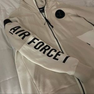 Nike Air Force one zip hoodie